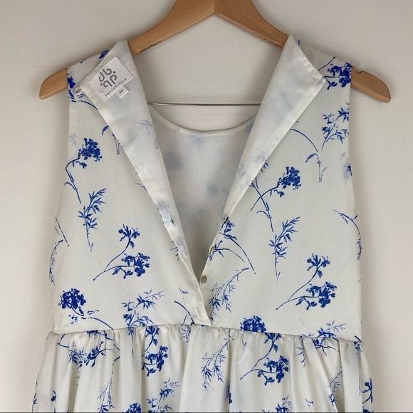 NWOT Lucky Brand Pomegranate Crepe Tiered Midi Dress - Picture 8 of 13